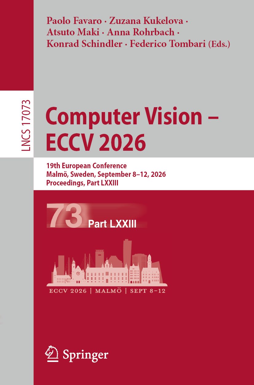 Computer Vision – ECCV 2026