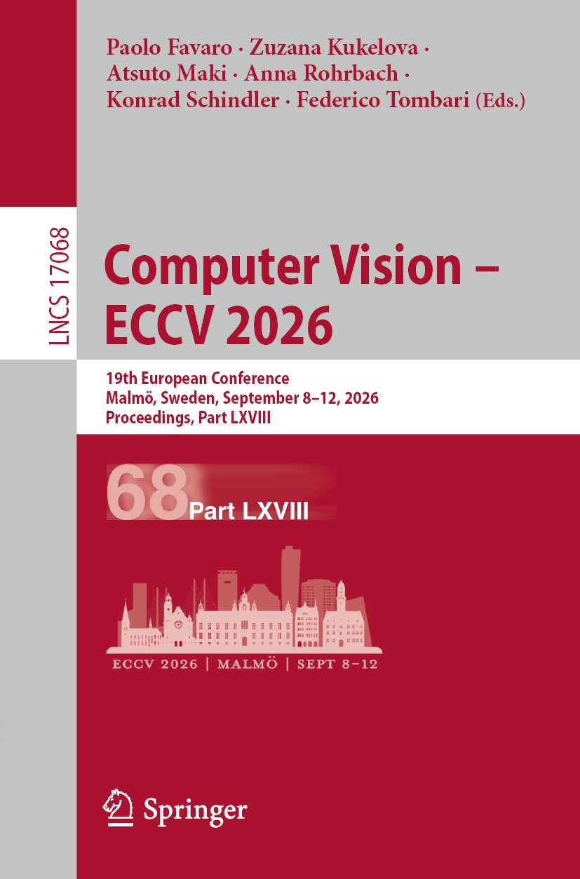 Computer Vision – ECCV 2026