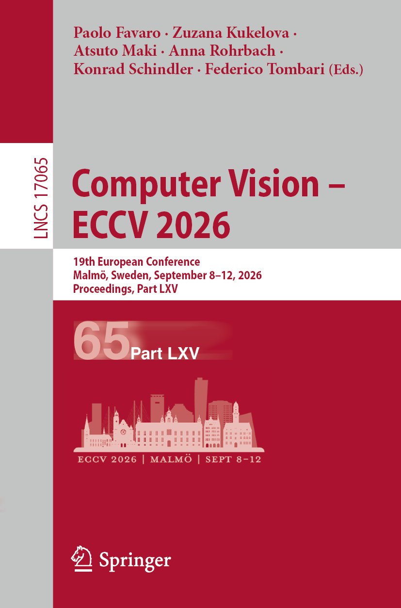 Computer Vision – ECCV 2026