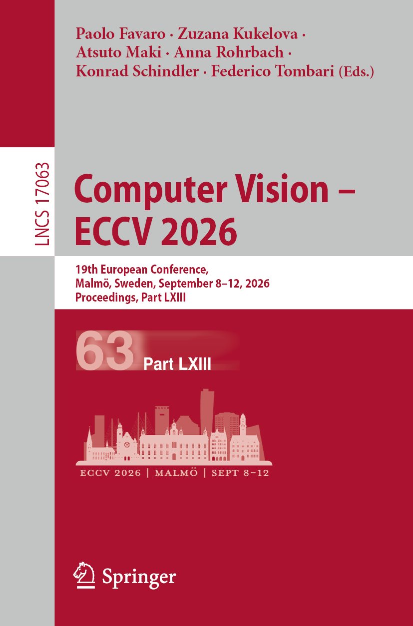 Computer Vision – ECCV 2026