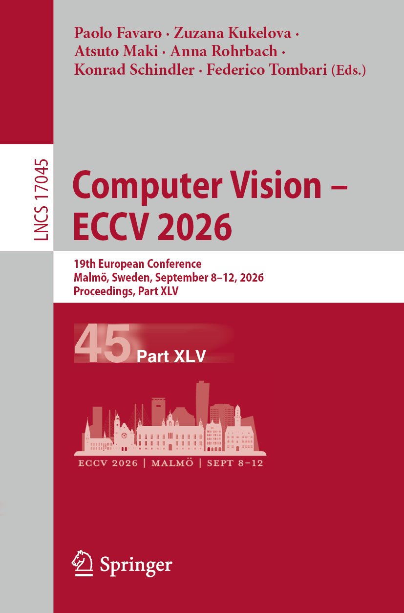 Computer Vision – ECCV 2026