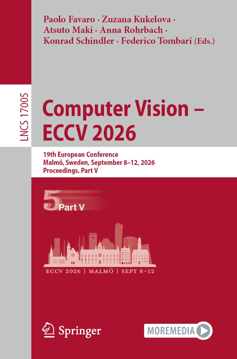Computer Vision – ECCV 2026