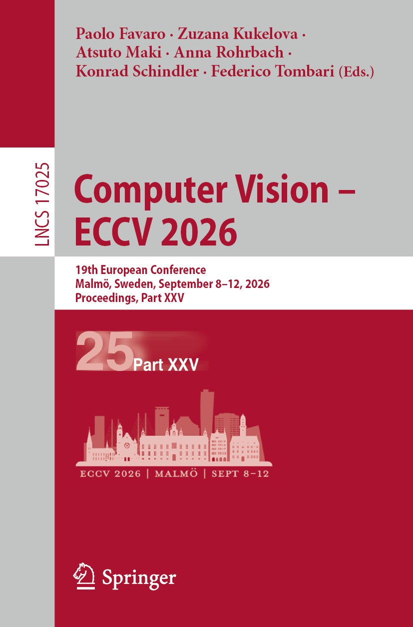 Computer Vision – ECCV 2026