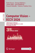 Computer Vision – ECCV 2026