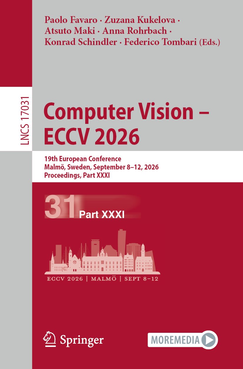 Computer Vision – ECCV 2026