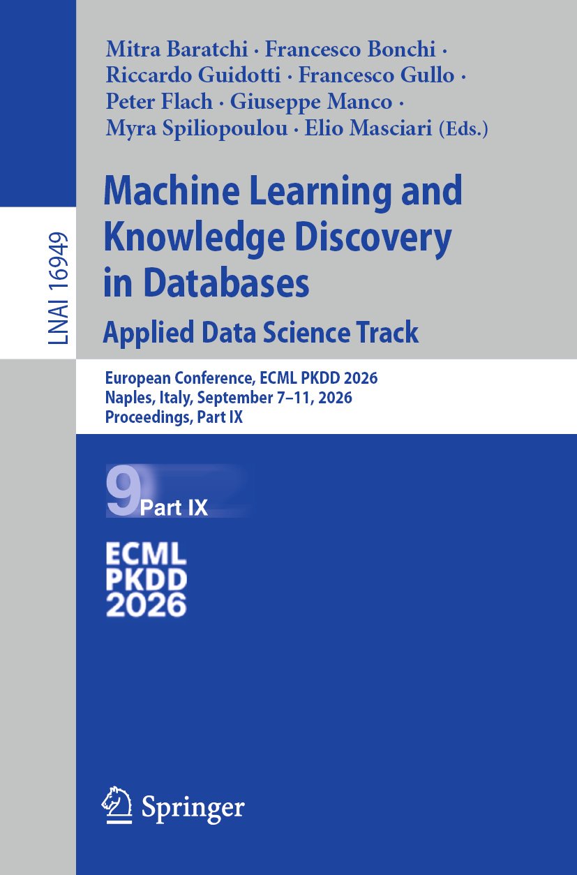 Machine Learning and Knowledge Discovery in Databases. Applied Data Science Track