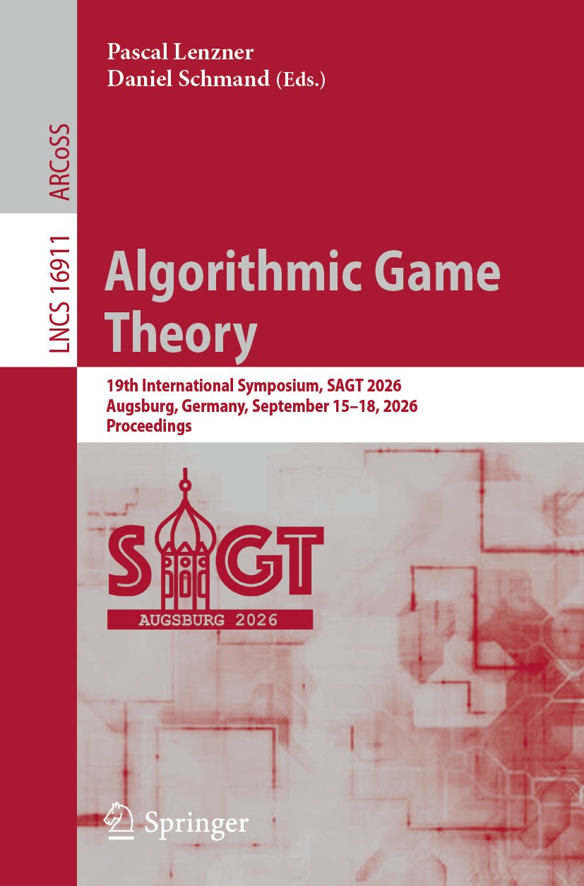 Algorithmic Game Theory