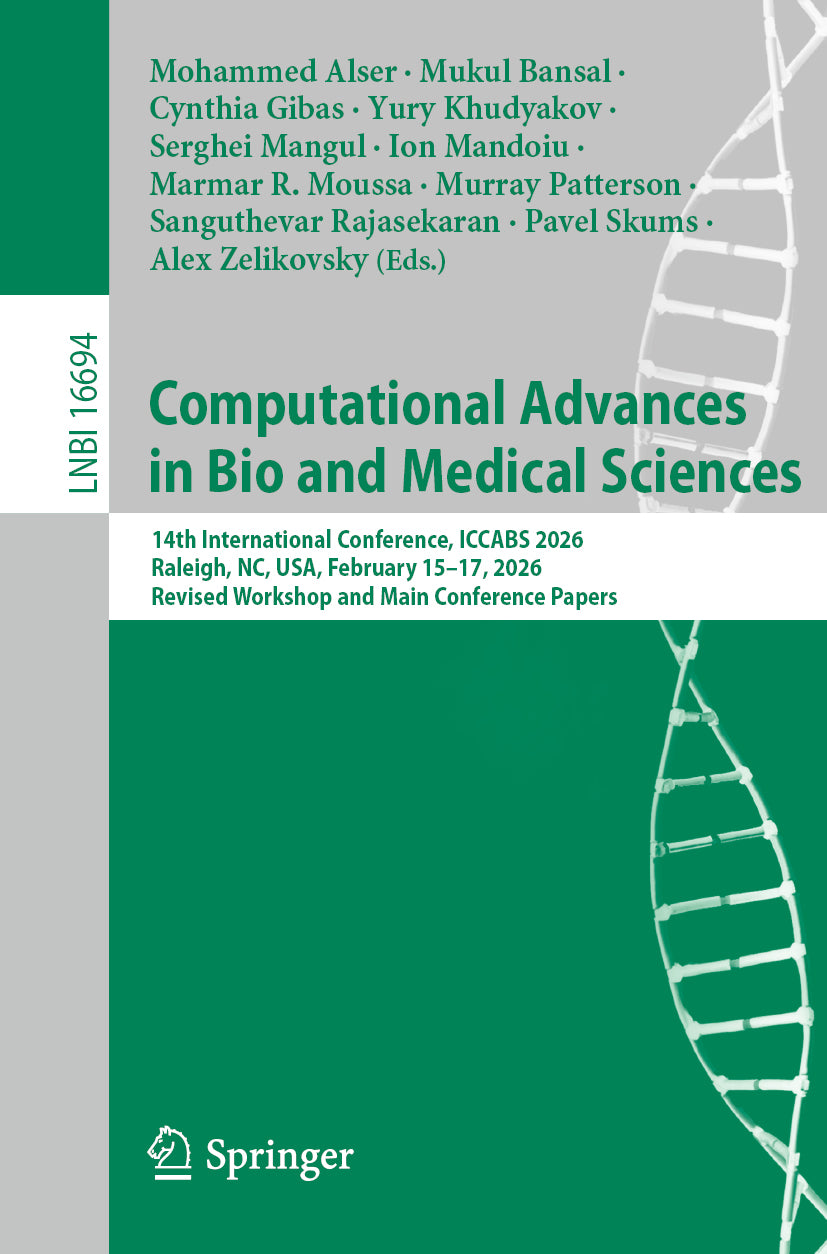 Computational Advances in Bio and Medical Sciences