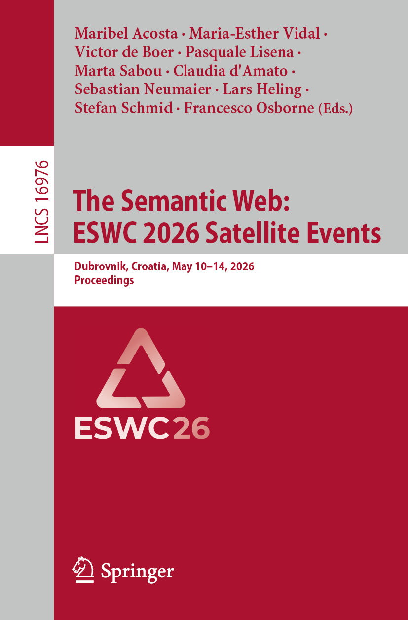 The Semantic Web: ESWC 2026 Satellite Events