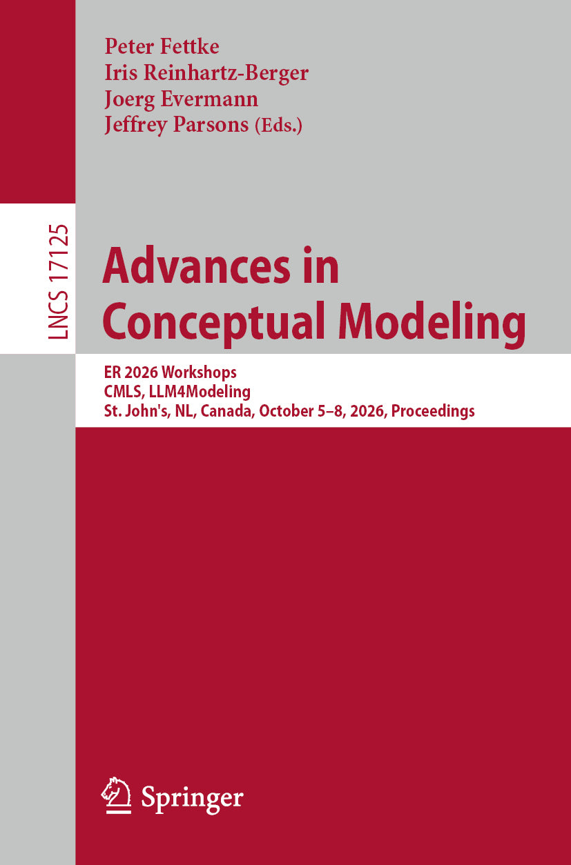 Advances in Conceptual Modeling