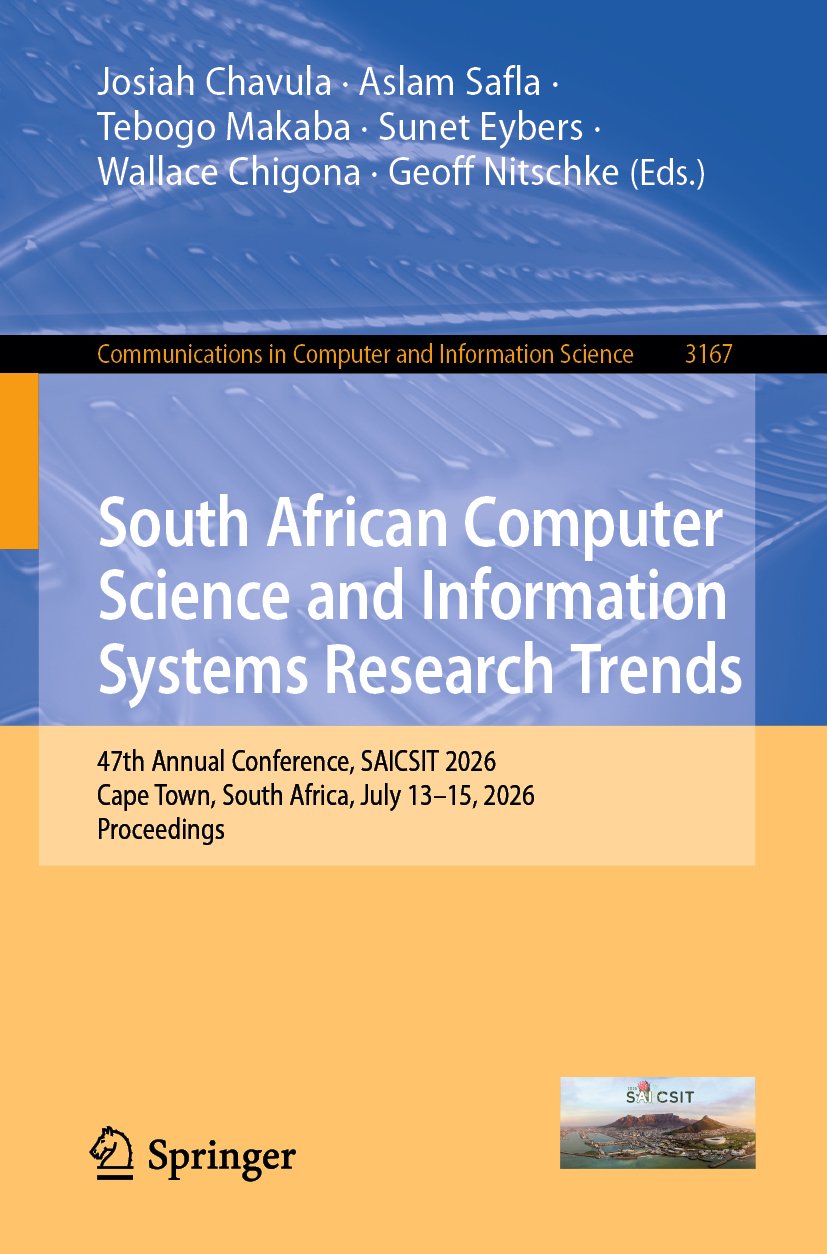 South African Computer Science and Information Systems Research Trends