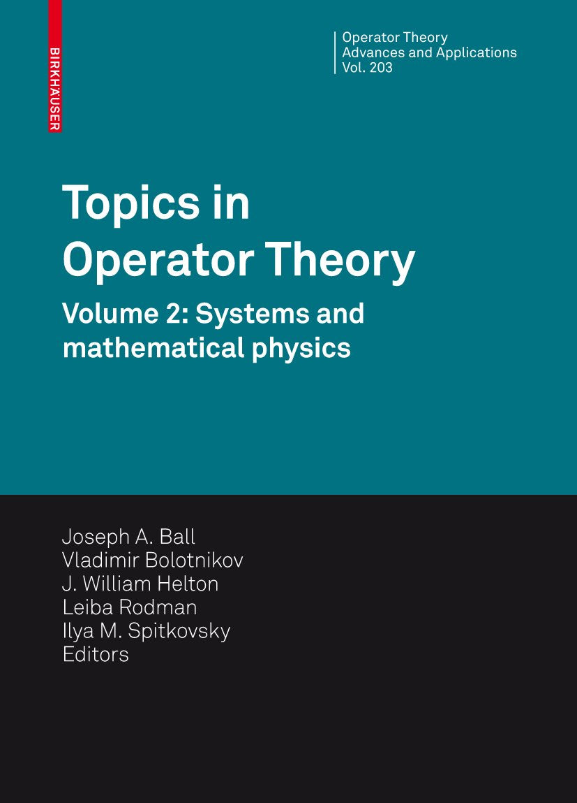 Operator Theory: Advances and Applications