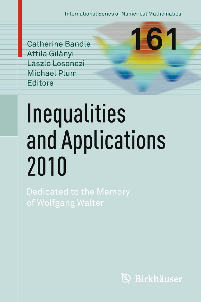 International Series of Numerical Mathematics