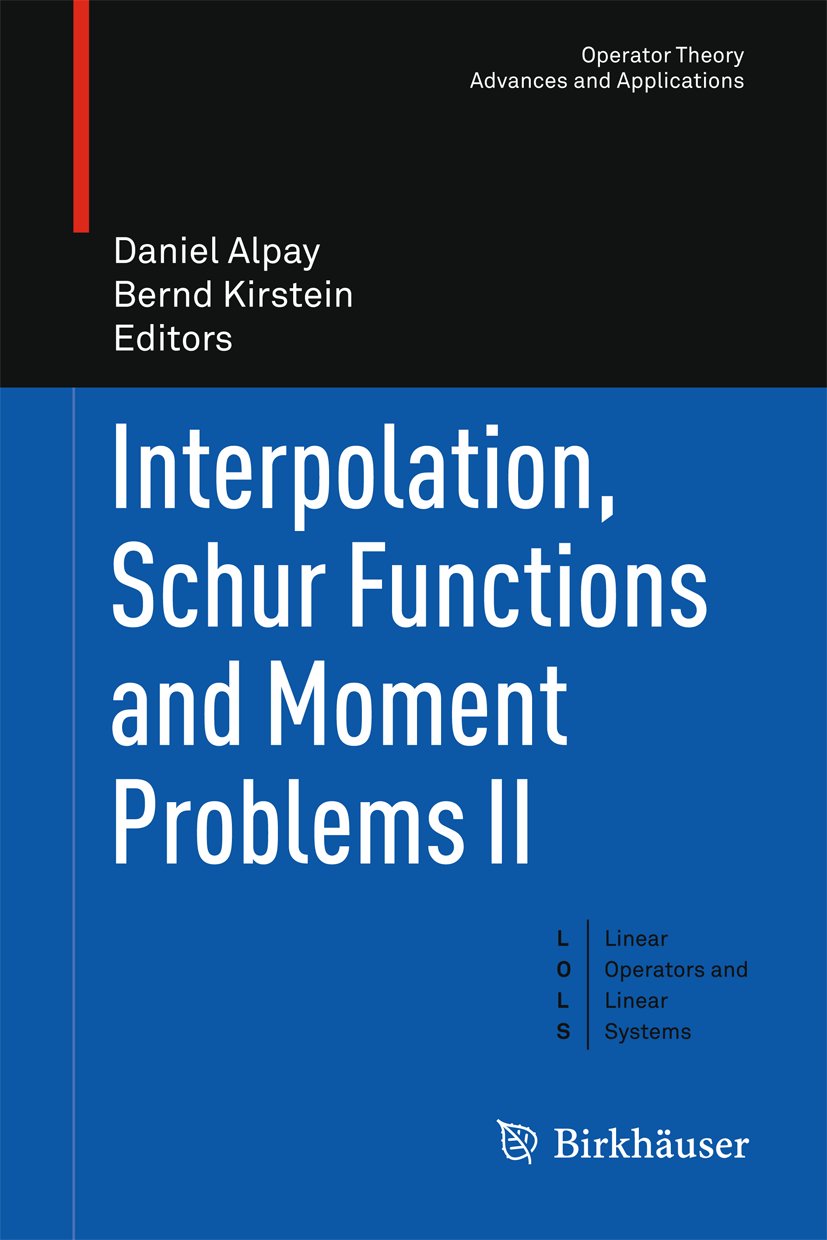 Operator Theory: Advances and Applications