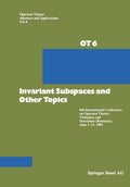 Operator Theory: Advances and Applications