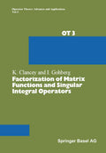 Operator Theory: Advances and Applications