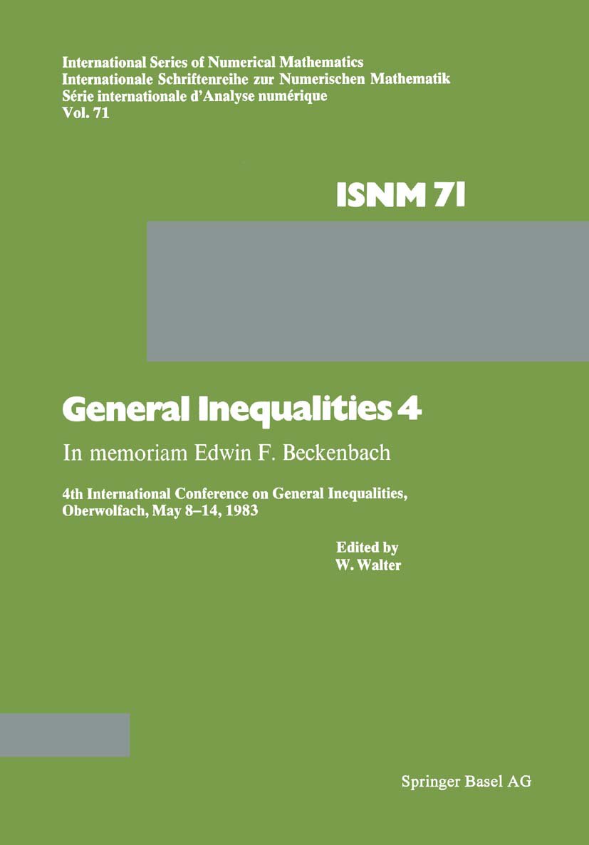 International Series of Numerical Mathematics