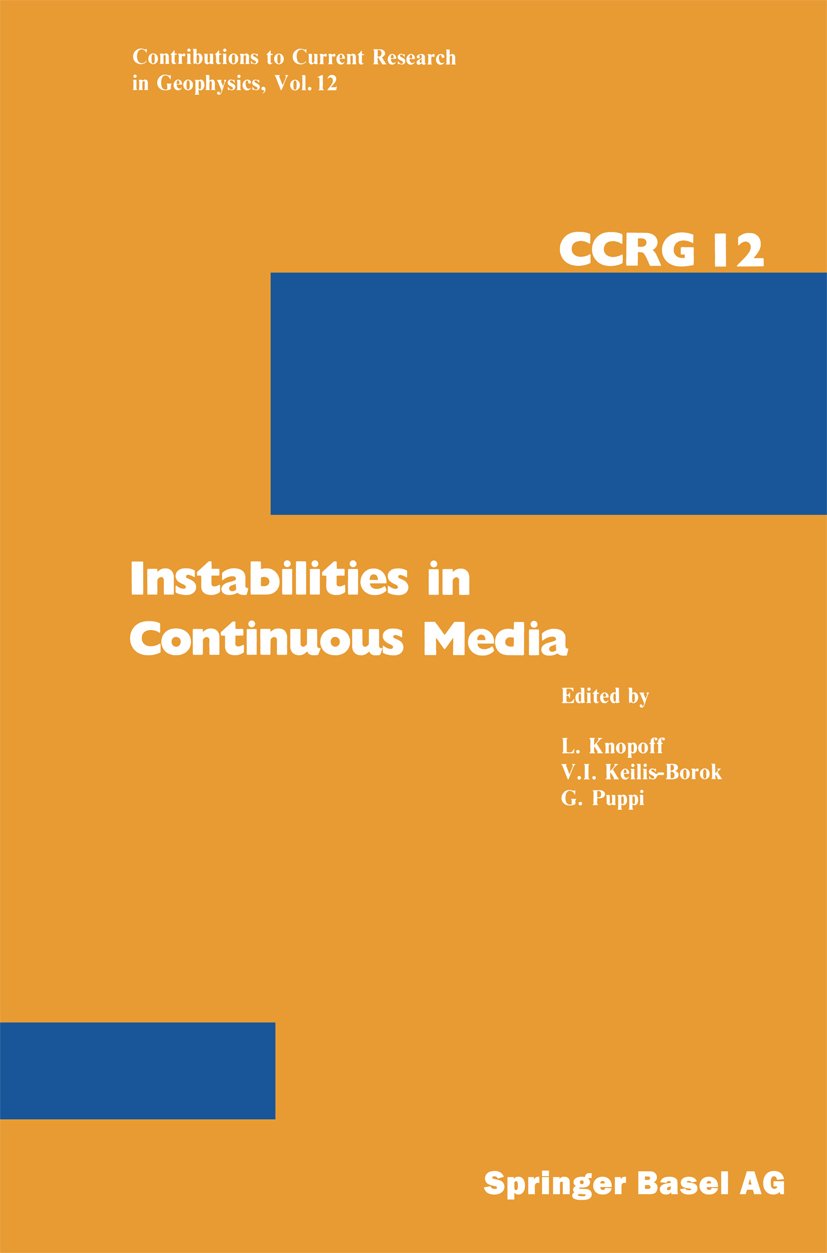 Contributions to Current Research in Geophysics