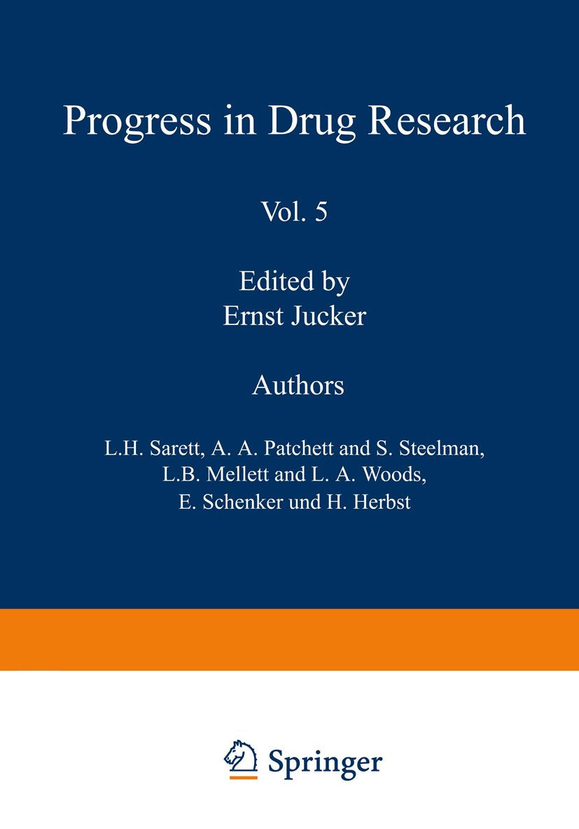Fortschritte der Arzneimittelforschung / Progress in Drug Research / Progrès des recherches pharmaceutiques