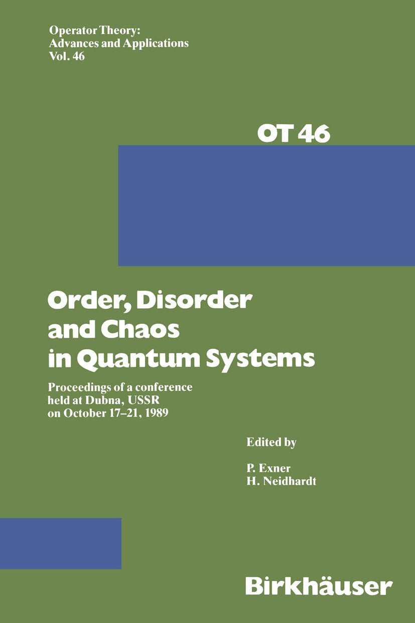 Operator Theory: Advances and Applications