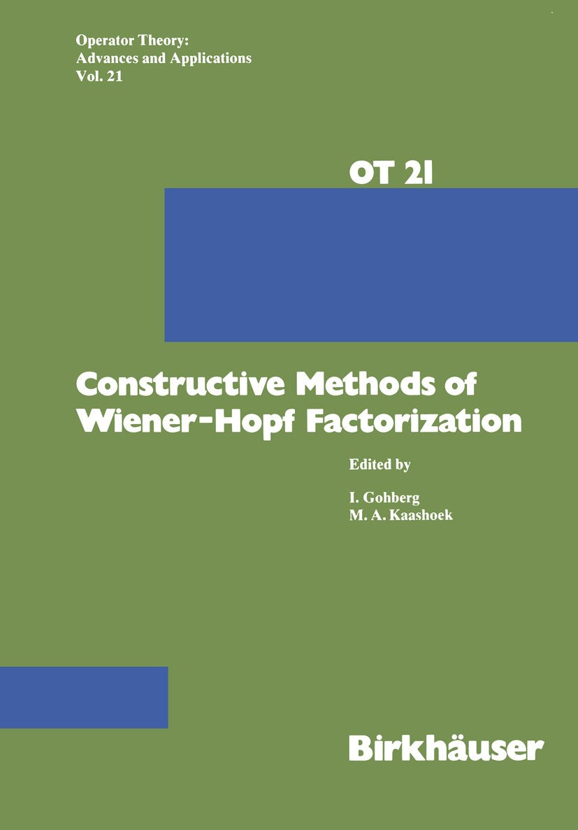 Operator Theory: Advances and Applications