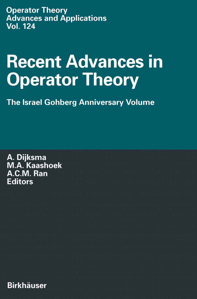 Operator Theory: Advances and Applications