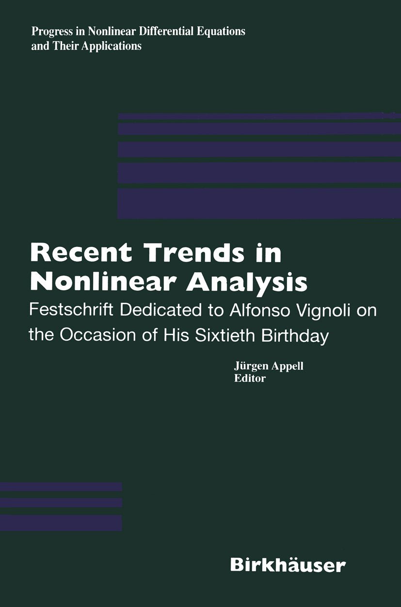 Progress in Nonlinear Differential Equations and Their Applications