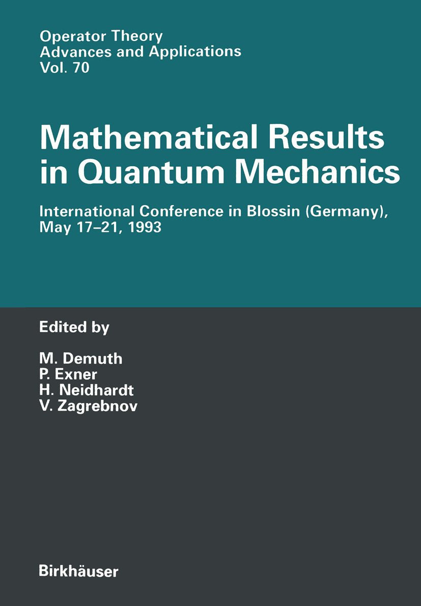 Operator Theory: Advances and Applications