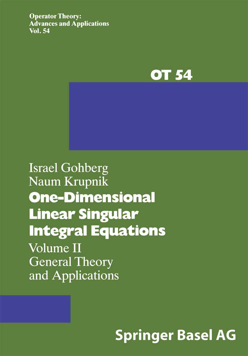 Operator Theory: Advances and Applications