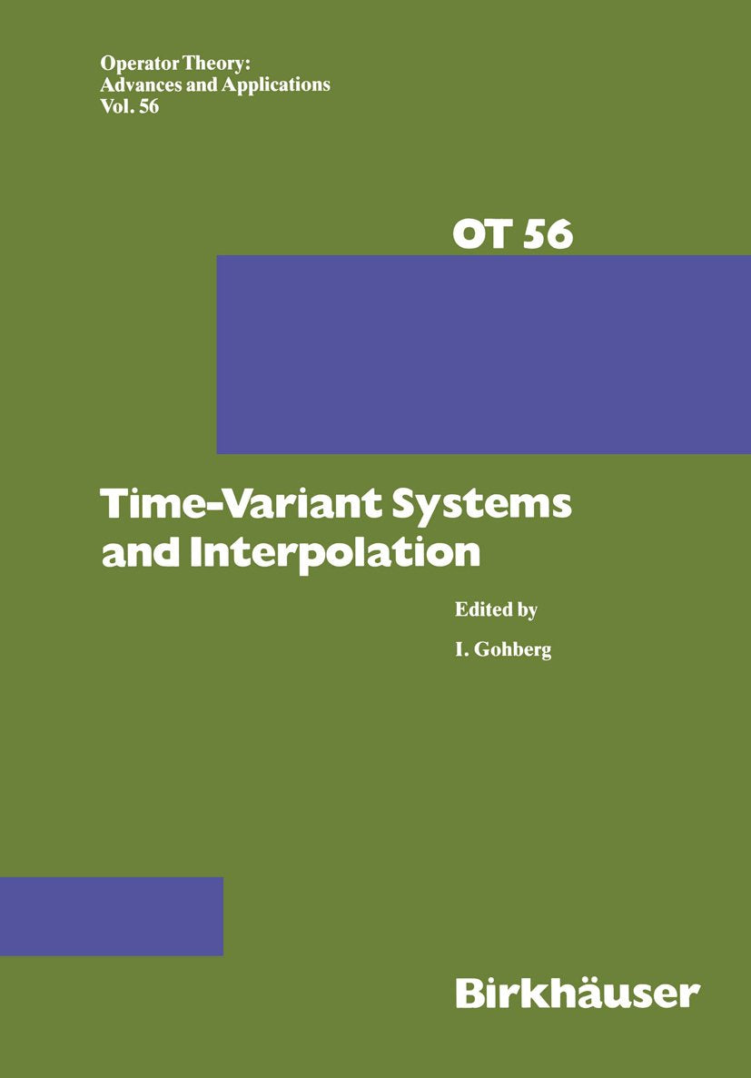 Operator Theory: Advances and Applications