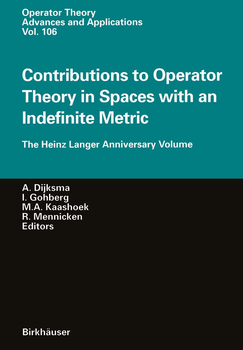 Operator Theory: Advances and Applications