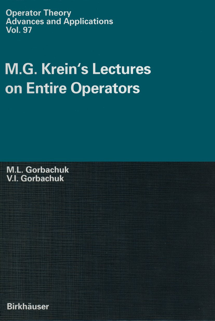 Operator Theory: Advances and Applications