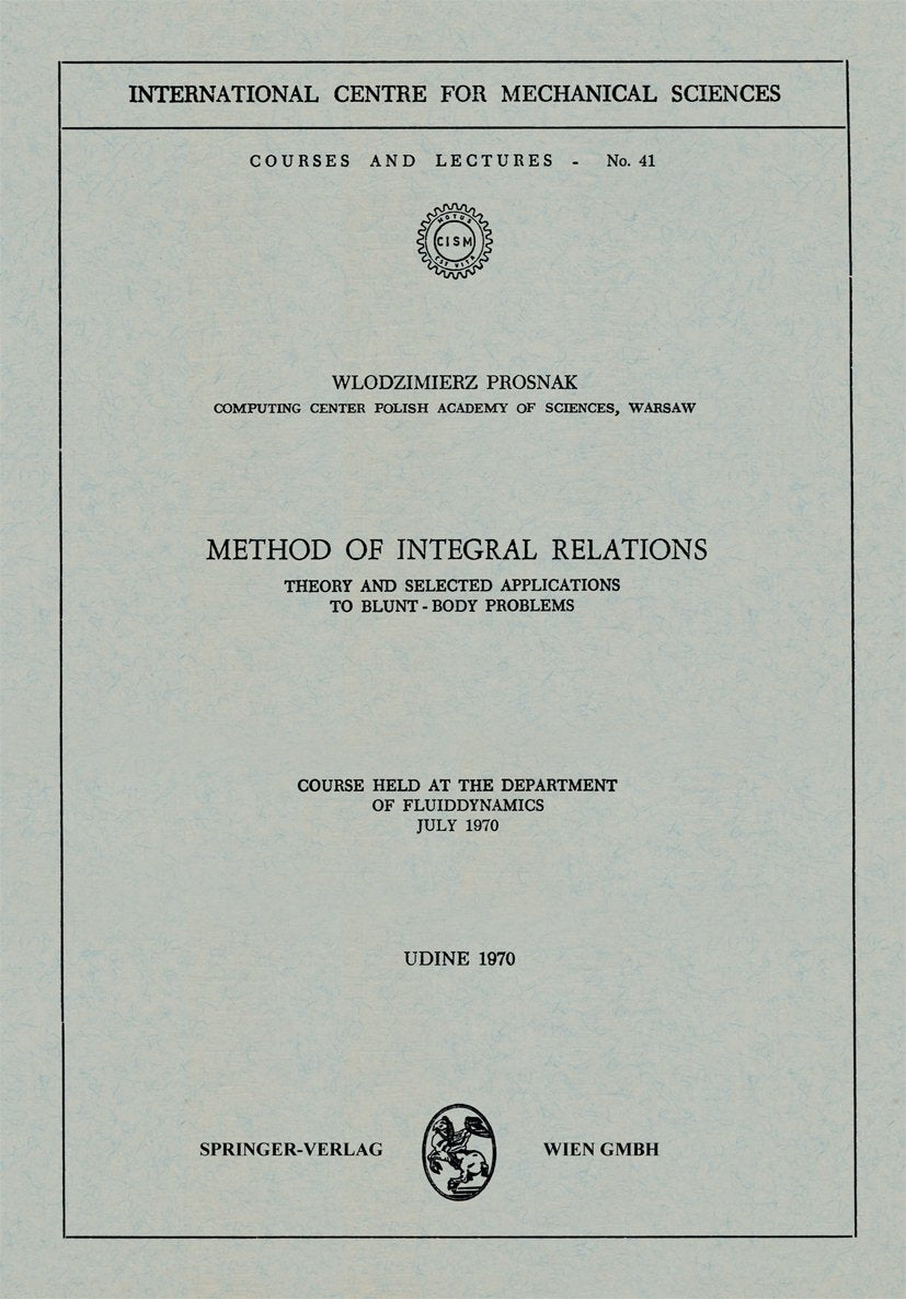 CISM International Centre for Mechanical Sciences