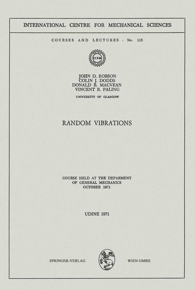Random Vibrations