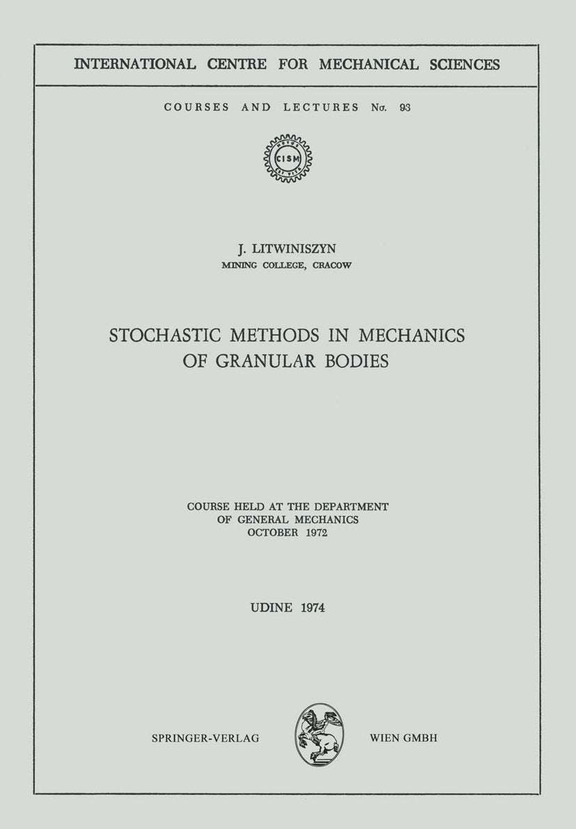CISM International Centre for Mechanical Sciences