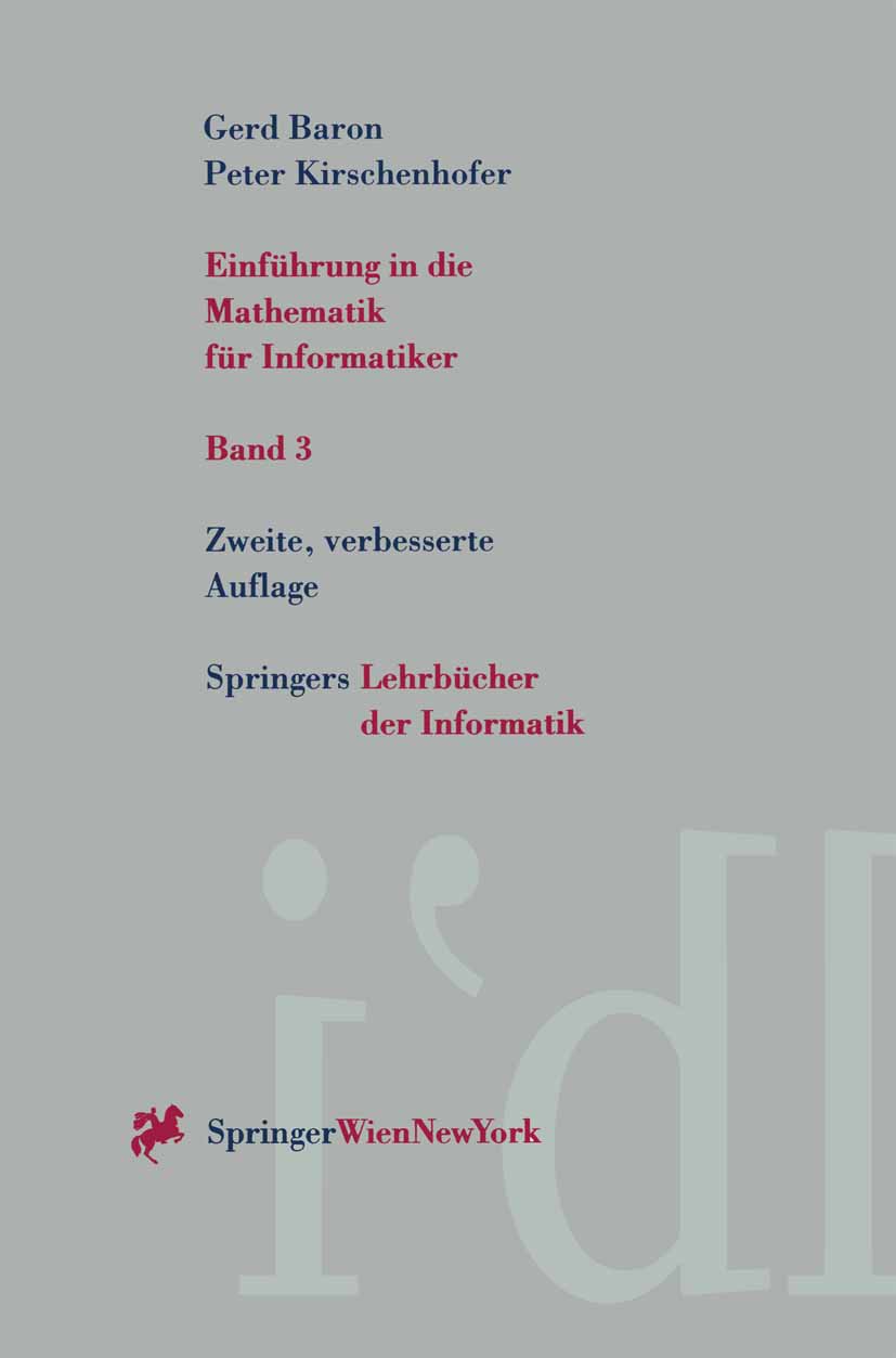 Einführung in die Mathematik für Informatiker