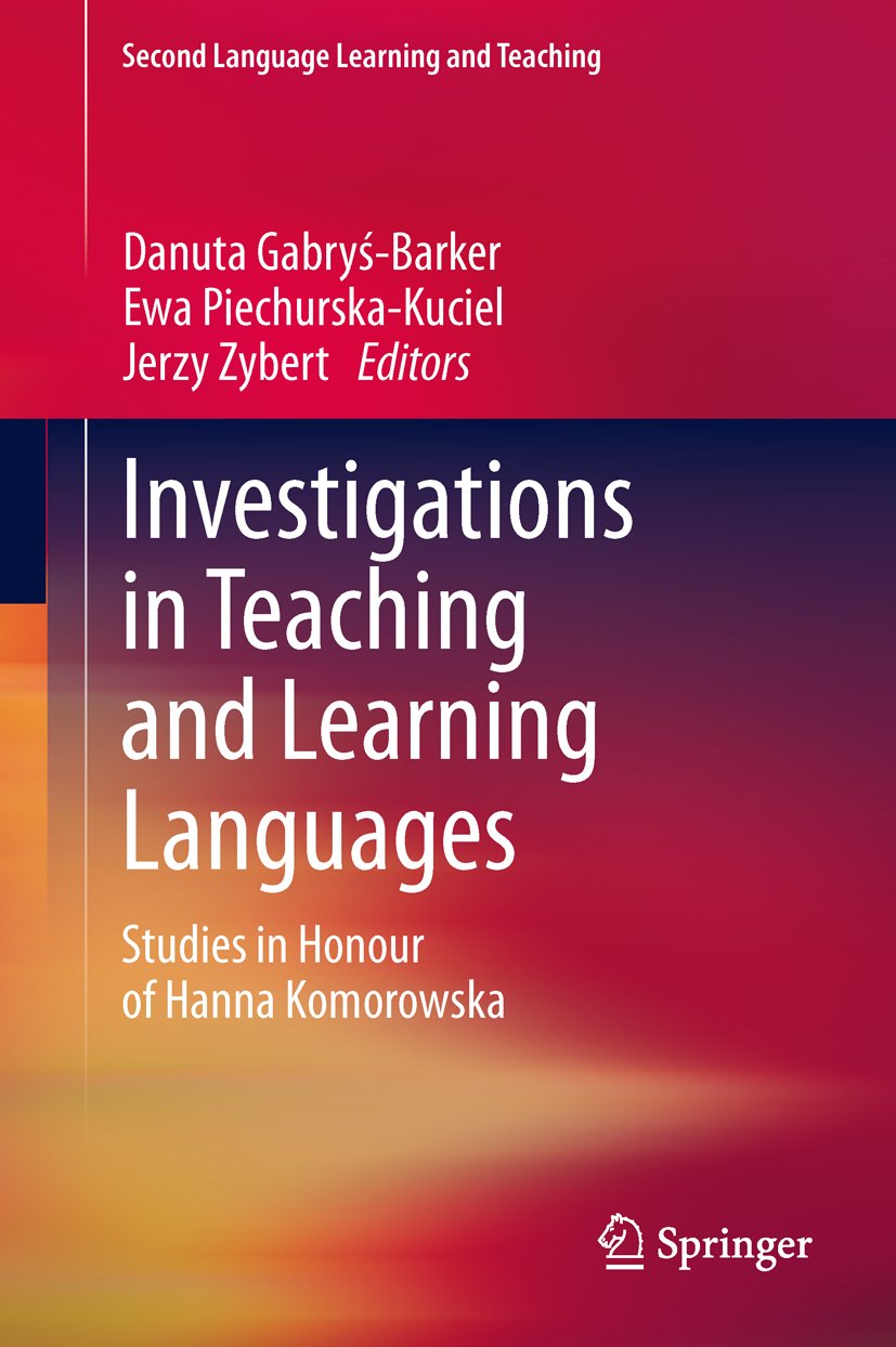 Second Language Learning and Teaching