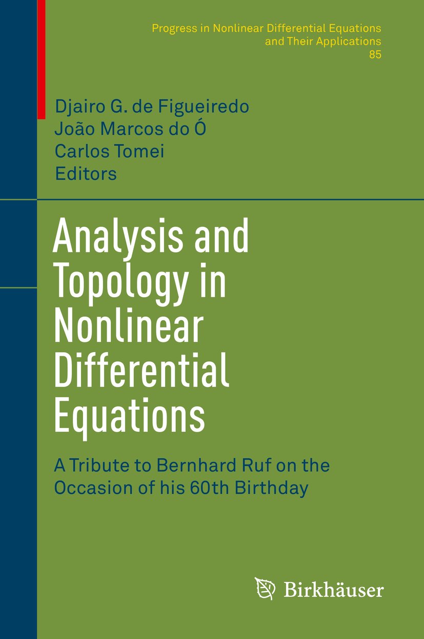Progress in Nonlinear Differential Equations and Their Applications