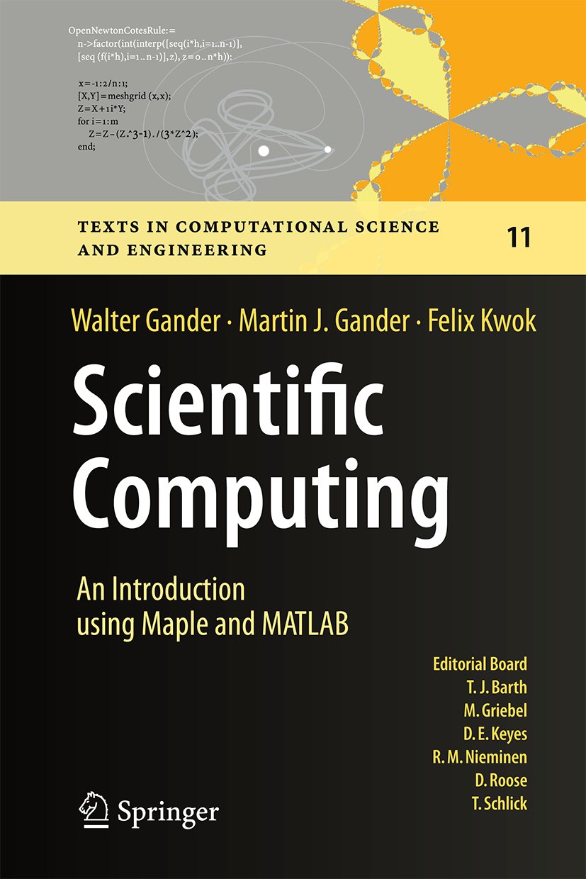 Texts in Computational Science and Engineering