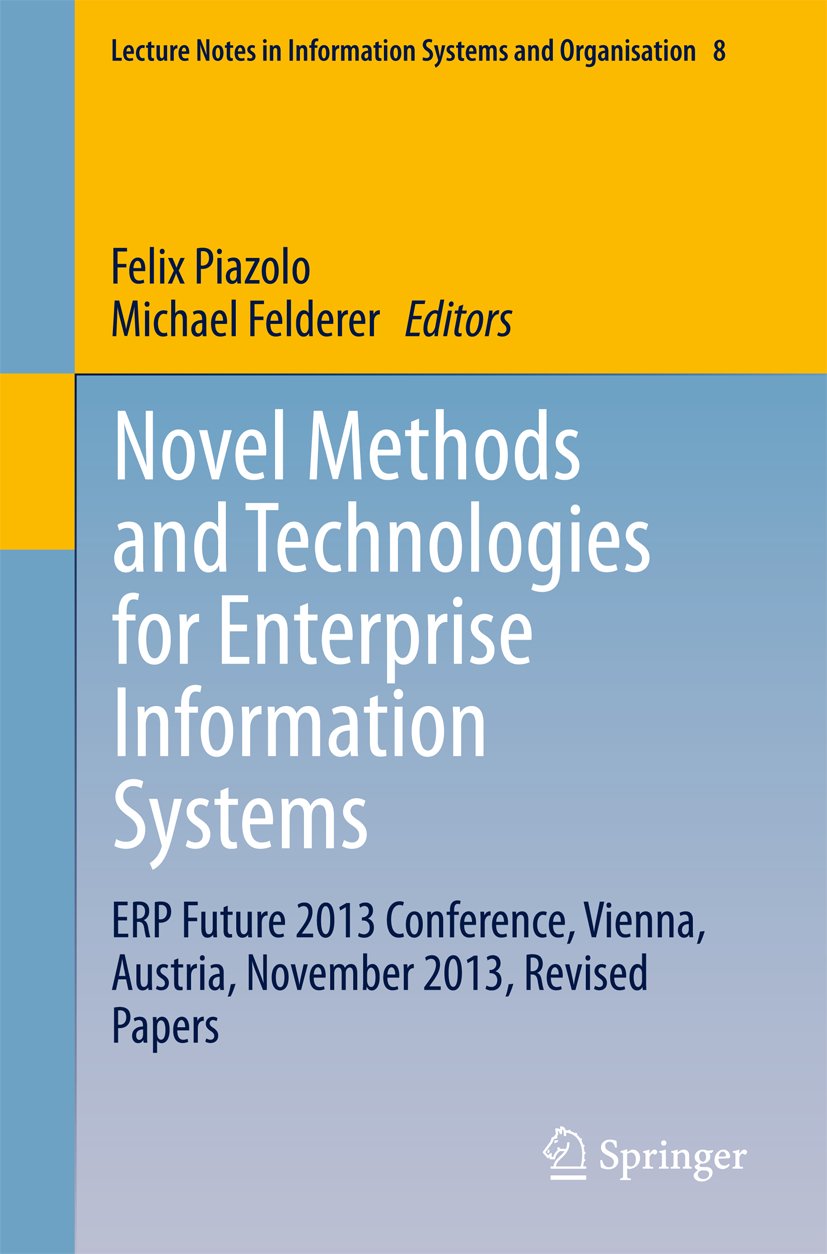 Lecture Notes in Information Systems and Organisation