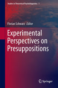 Studies in Theoretical Psycholinguistics