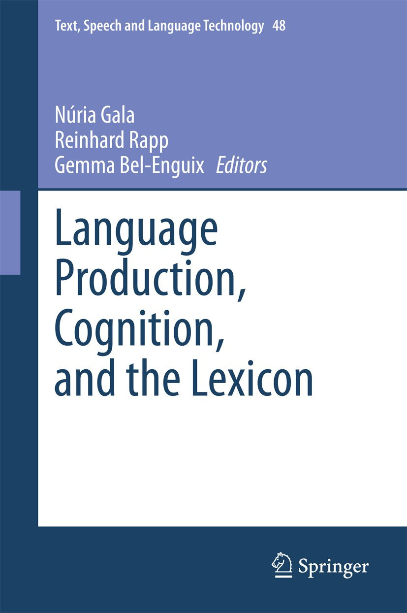 Text, Speech and Language Technology