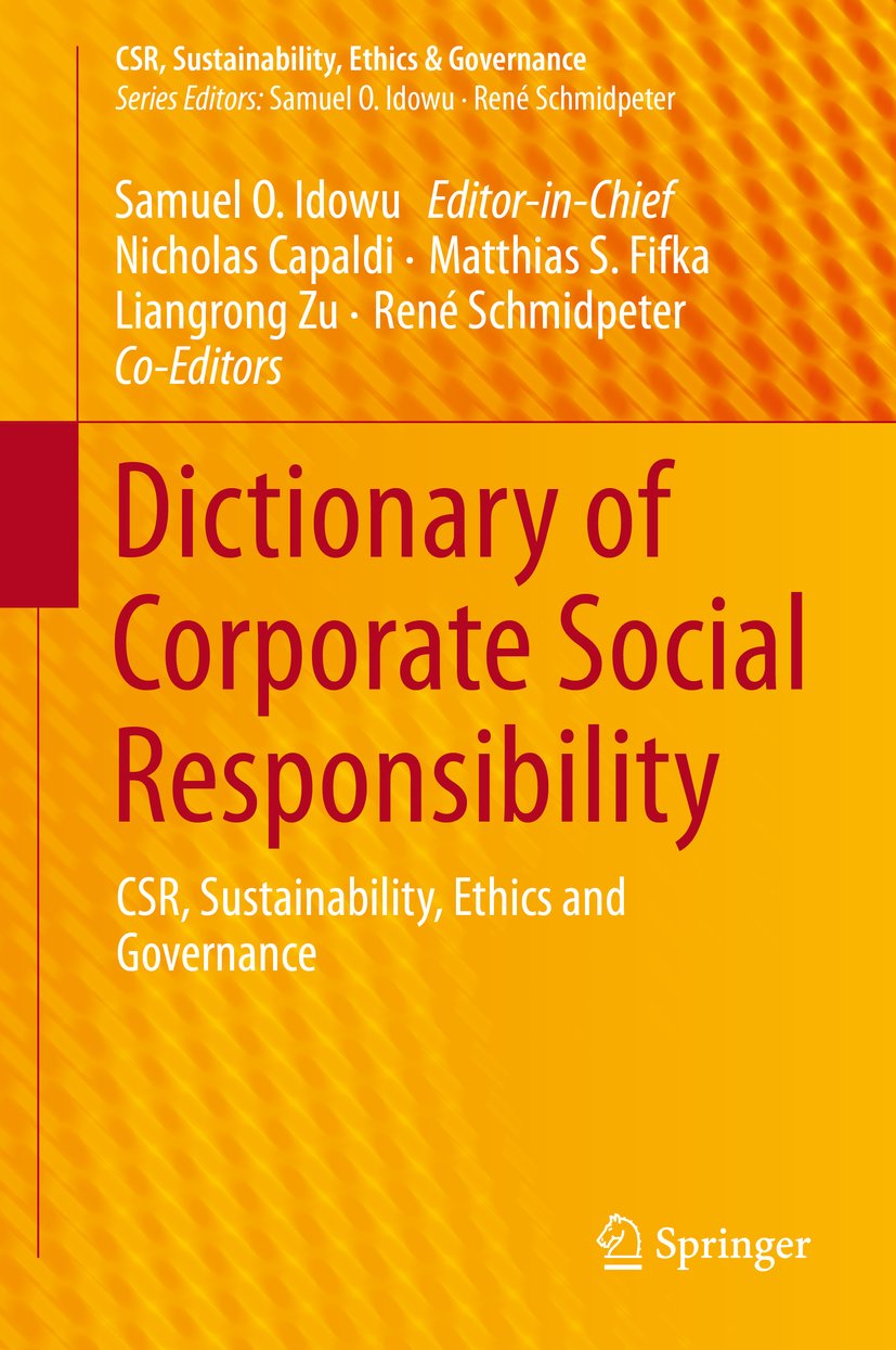 CSR, Sustainability, Ethics & Governance