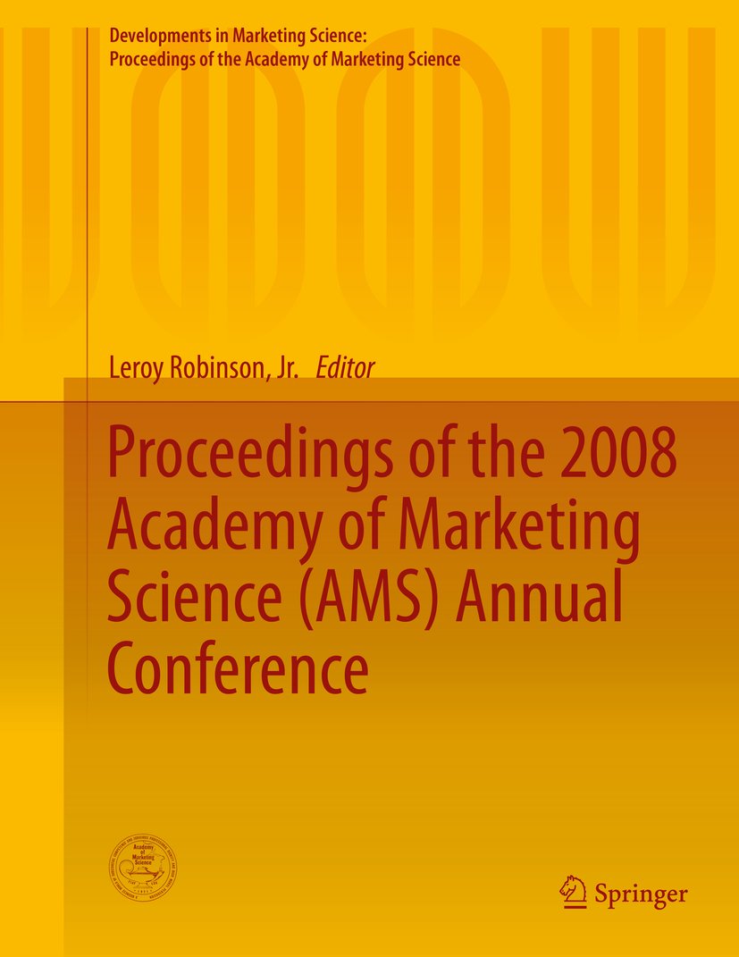 Developments in Marketing Science: Proceedings of the Academy of Marketing Science