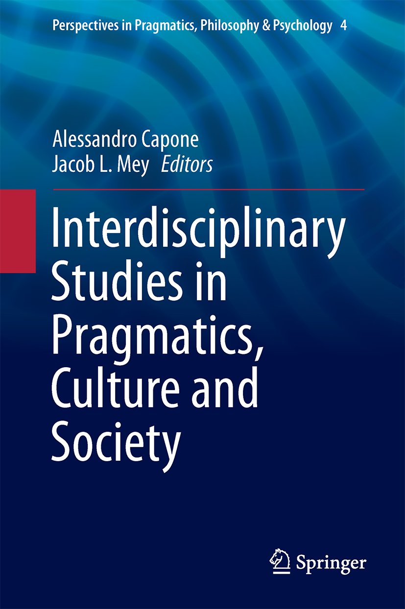 Interdisciplinary Studies in Pragmatics, Culture and Society