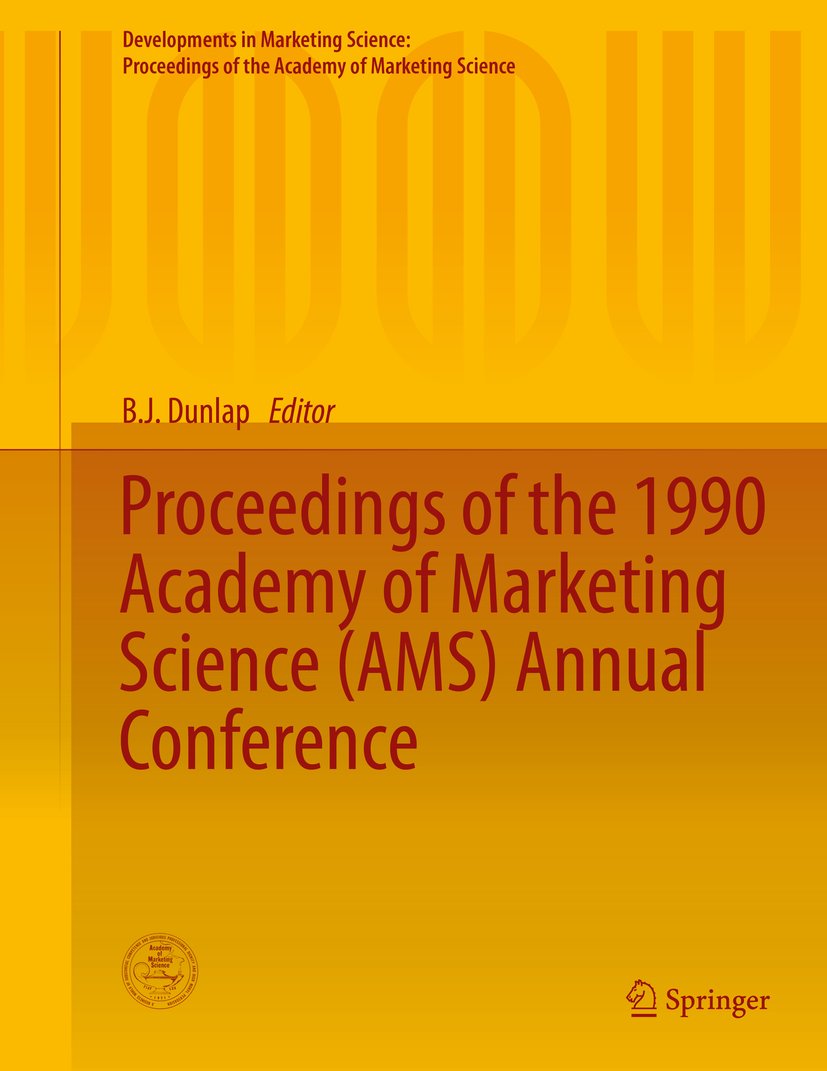 Developments in Marketing Science: Proceedings of the Academy of Marketing Science