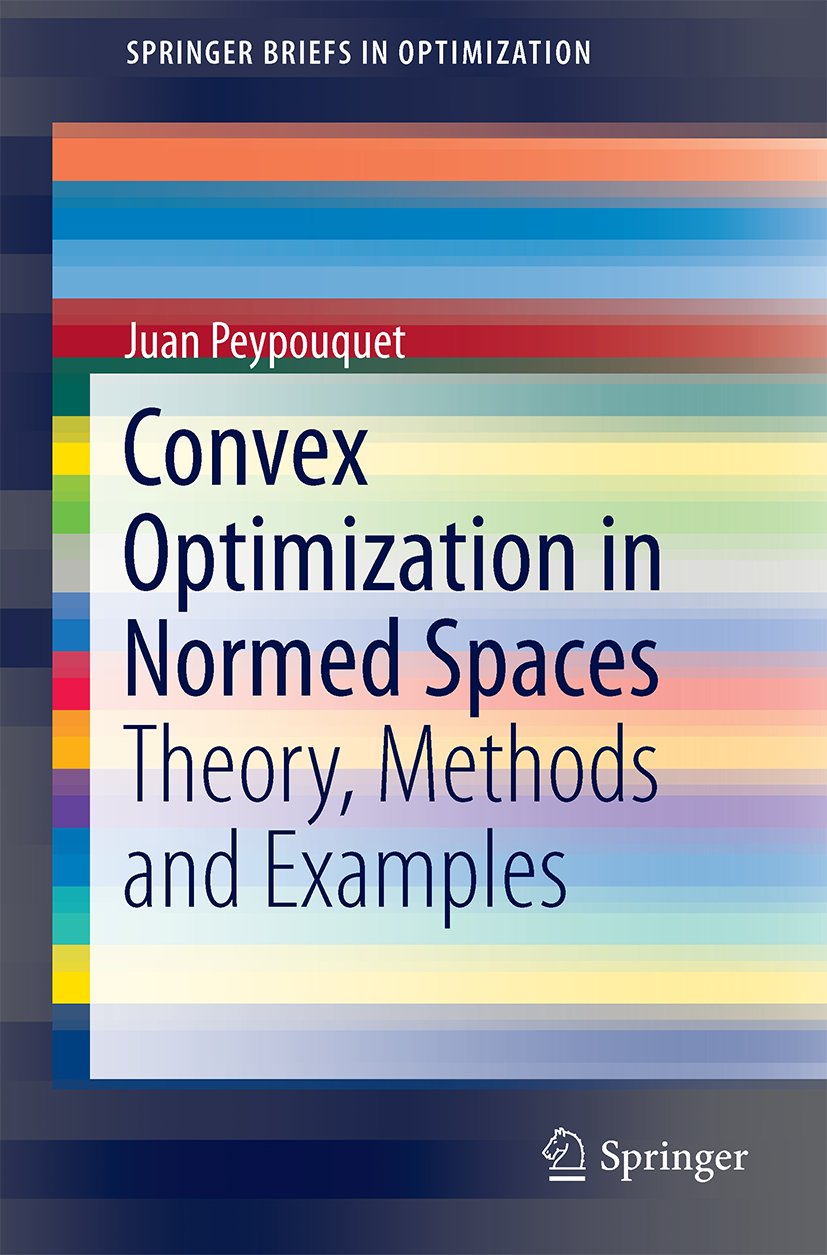 SpringerBriefs in Optimization