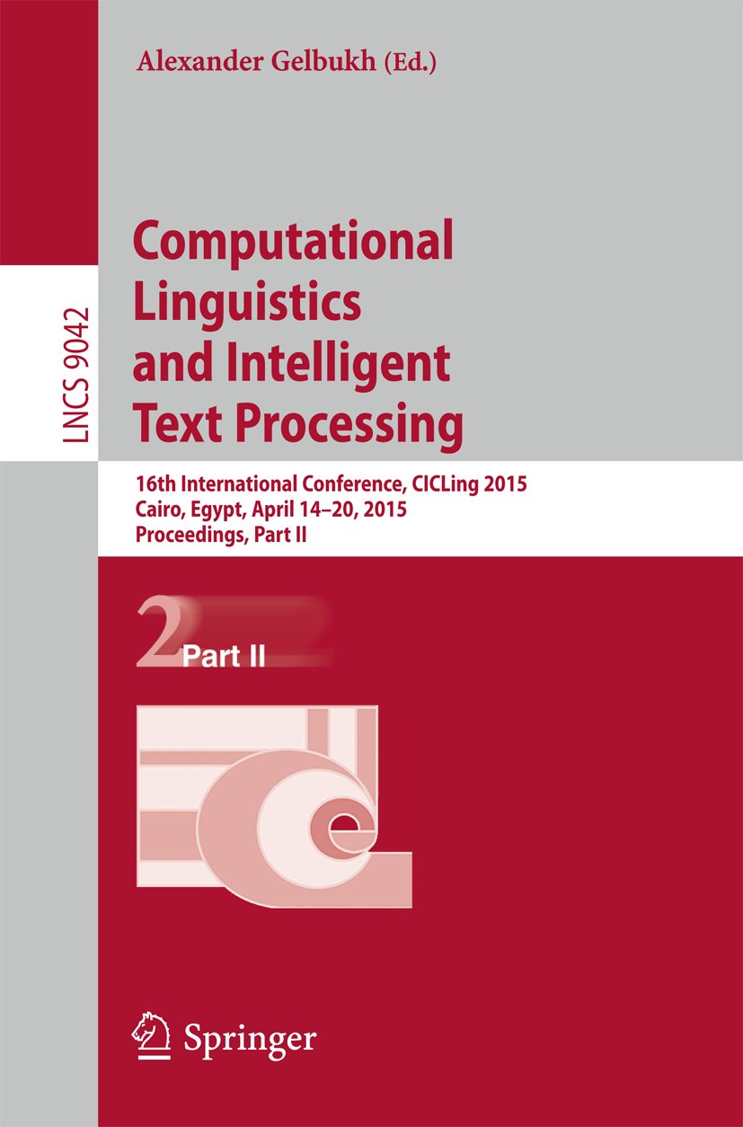 Lecture Notes in Computer Science