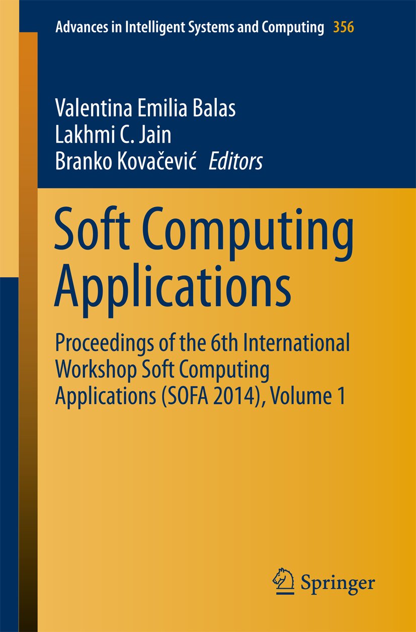 Advances in Intelligent Systems and Computing