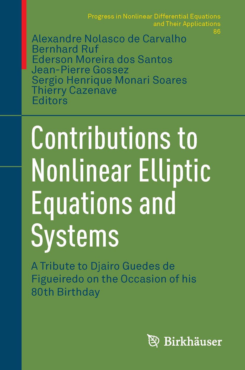 Progress in Nonlinear Differential Equations and Their Applications